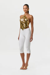 Smooth Sculpt Waist Capri Leggings