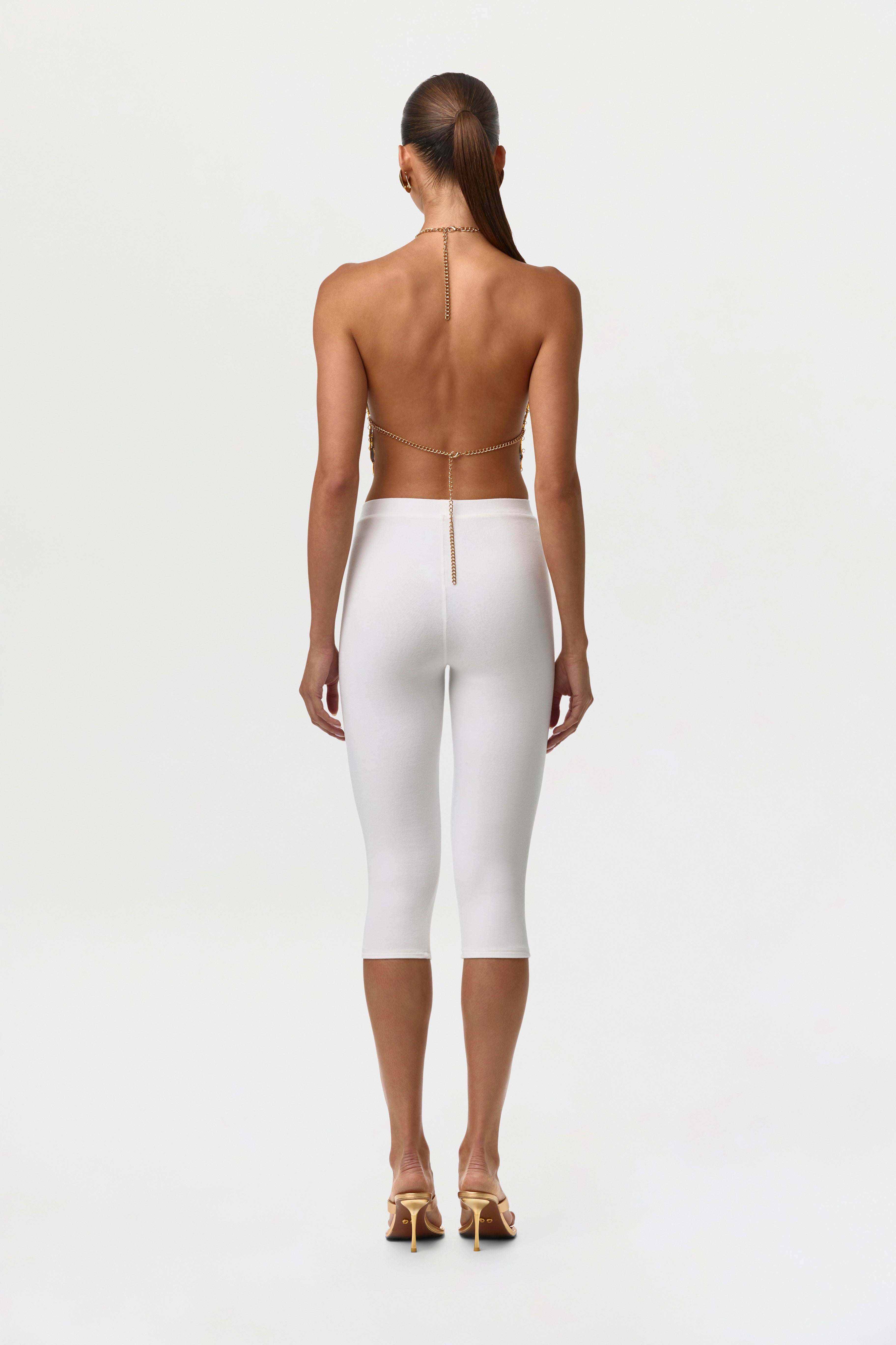 Smooth Sculpt Waist Capri Leggings