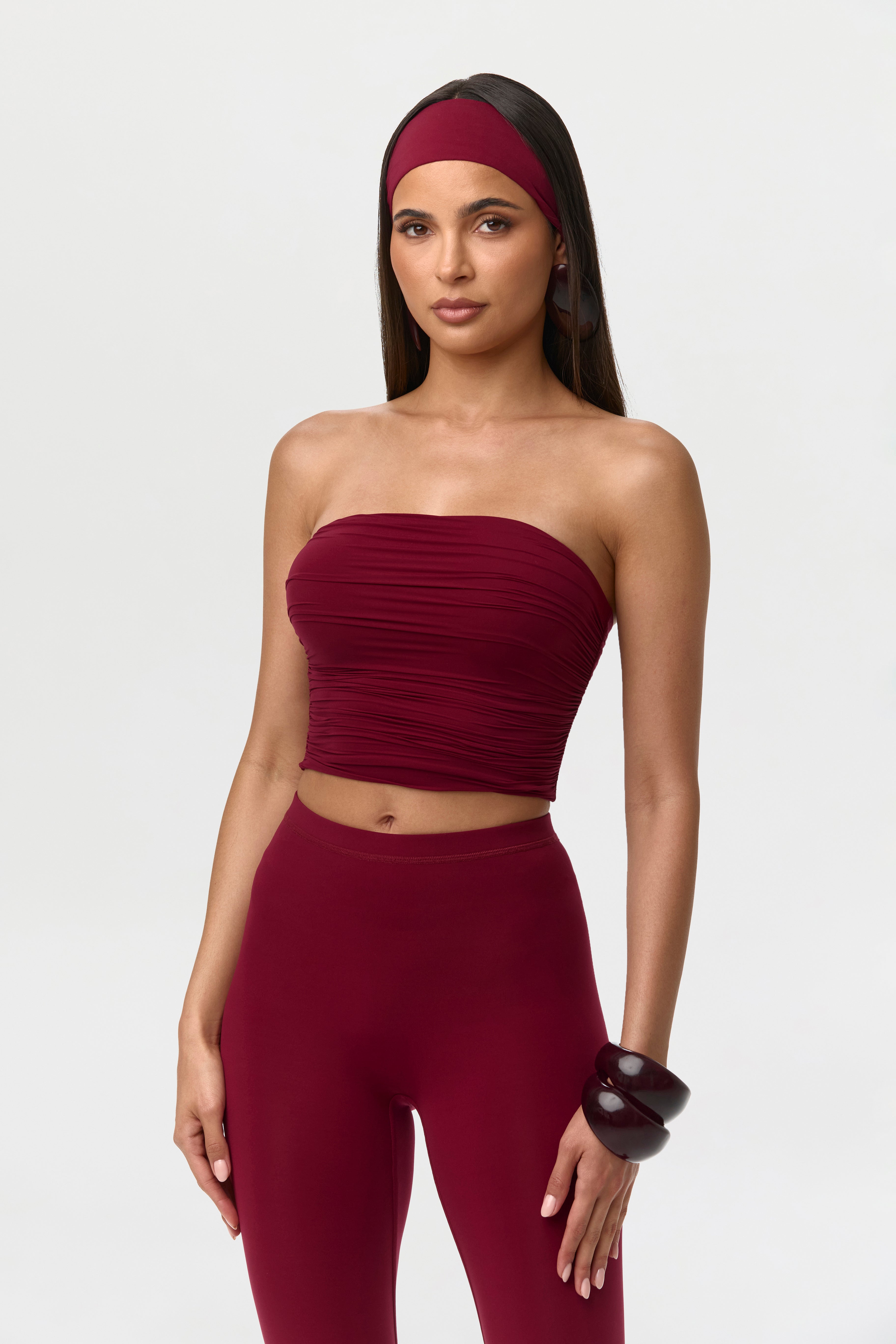 Naked Tube Crop Top