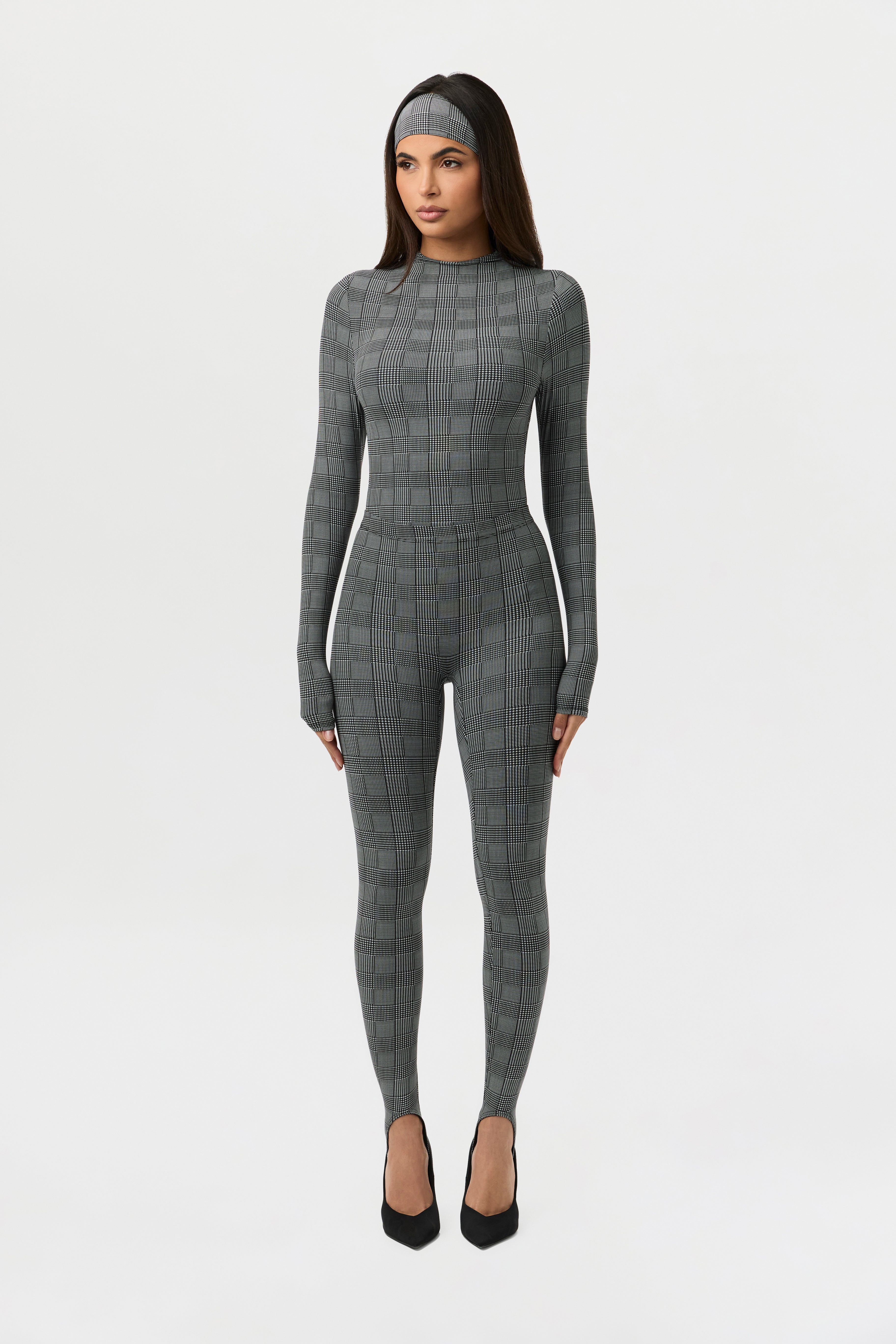 Naked Print Stirrup Legging