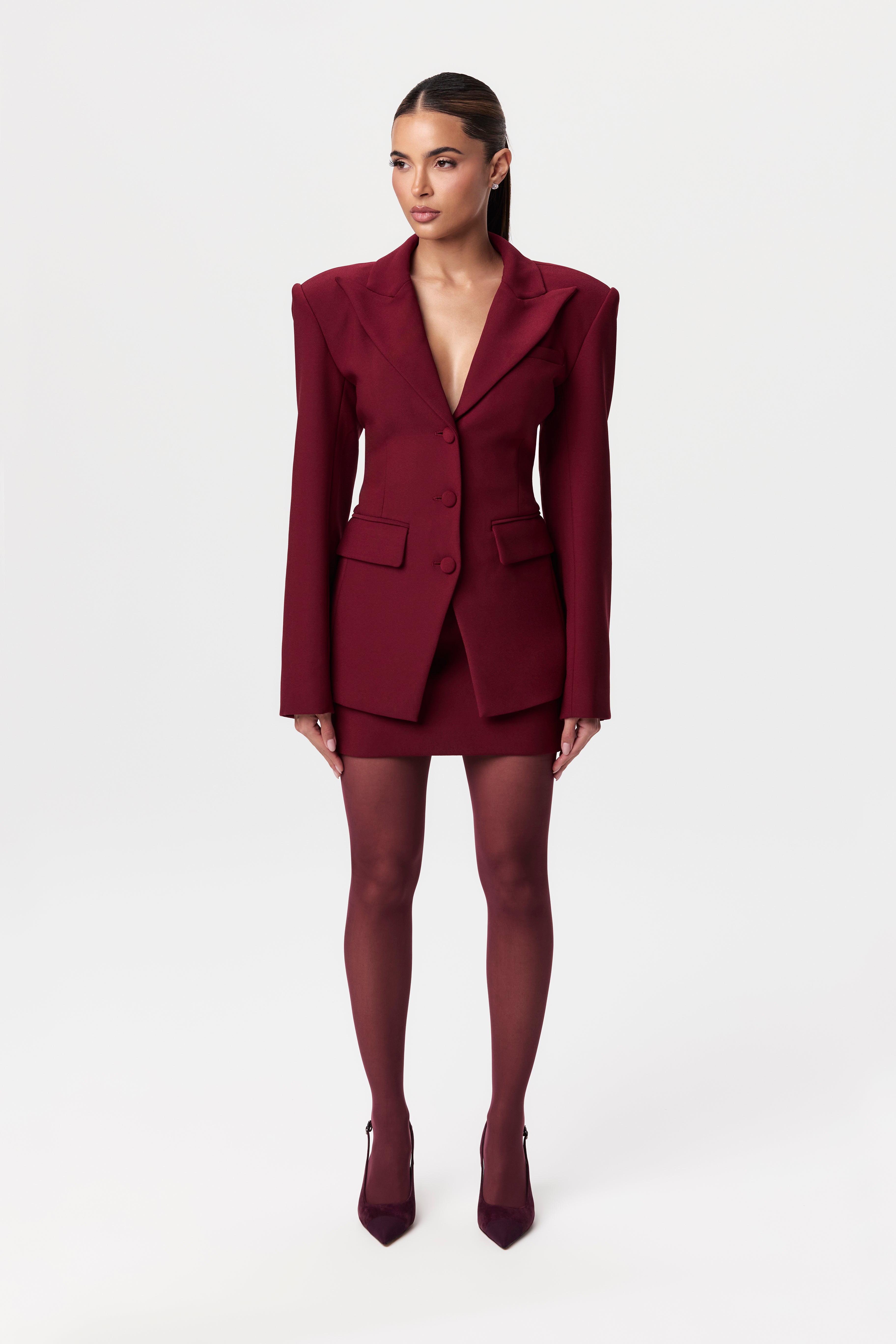 Suiting Mini Skirt