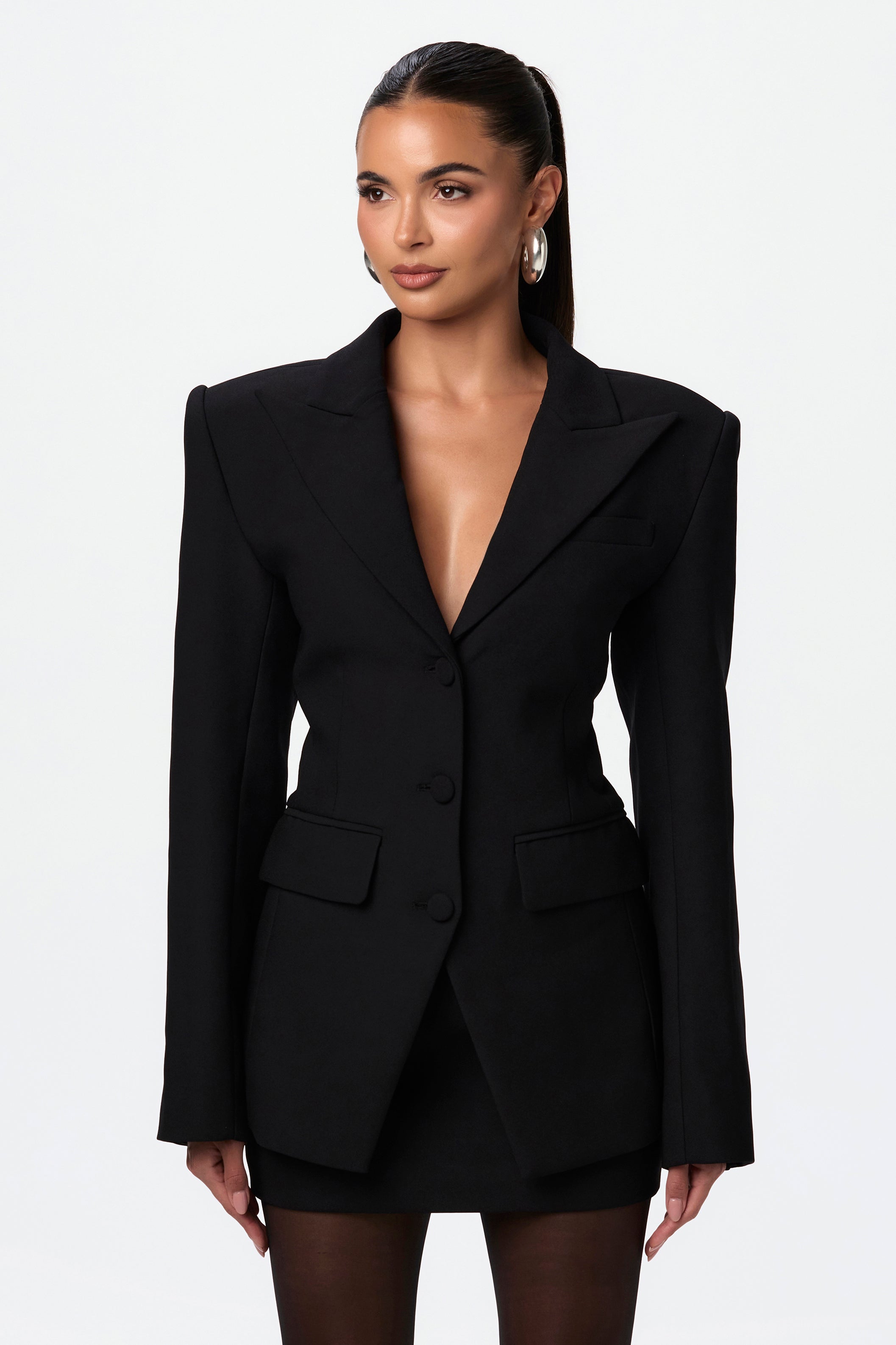 Suiting Mini Skirt