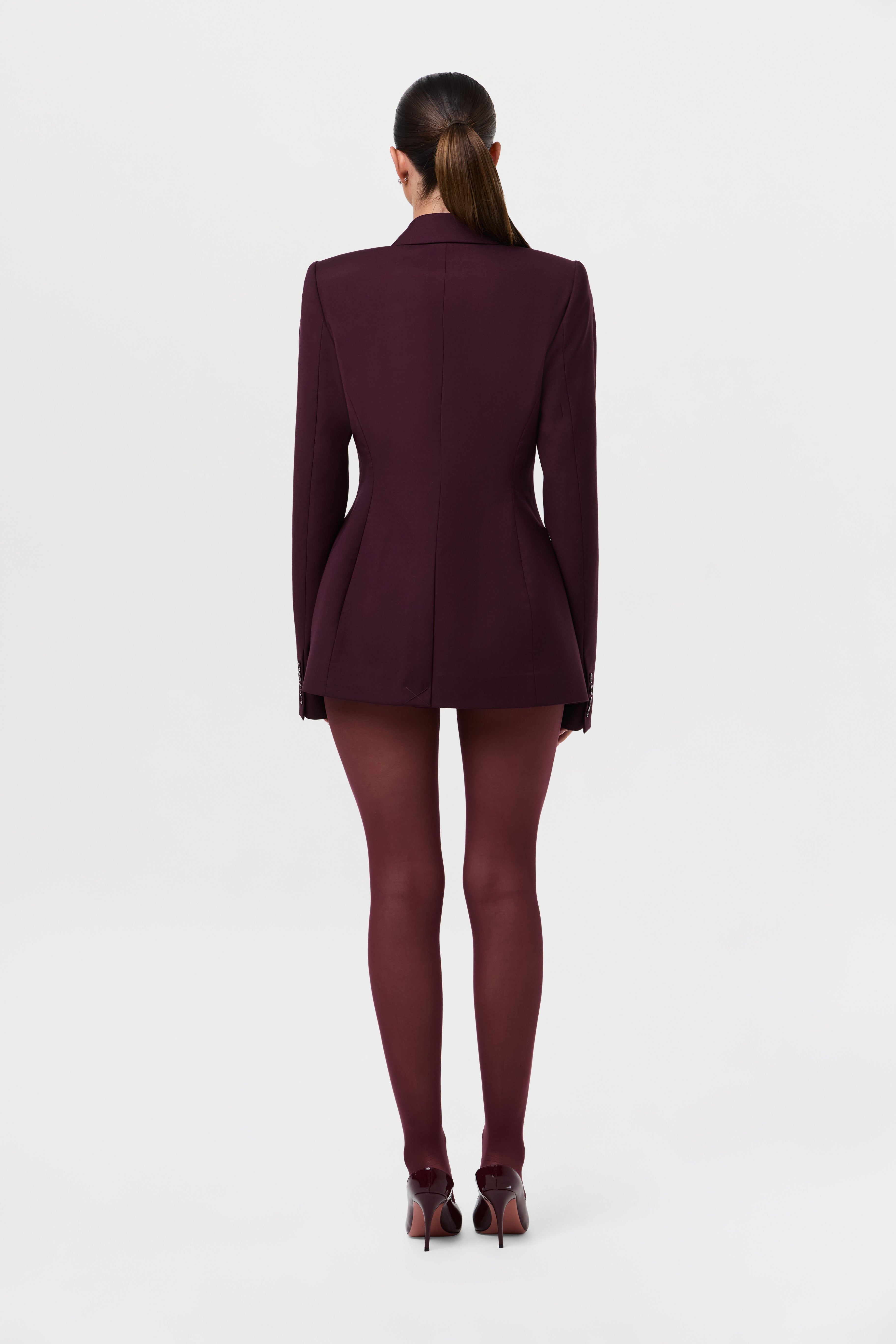 High Waist Suited Shorts