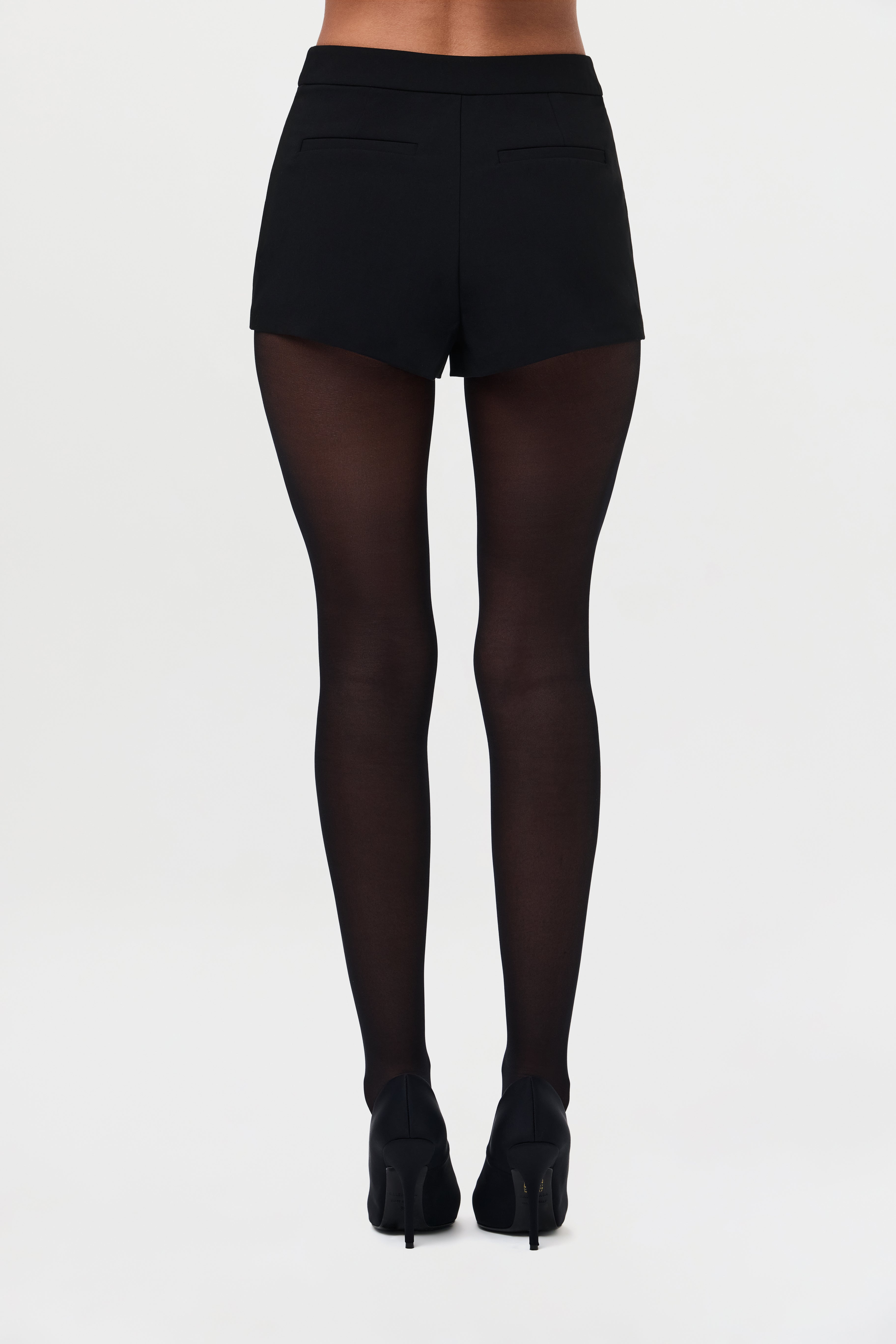 High Waist Suited Shorts