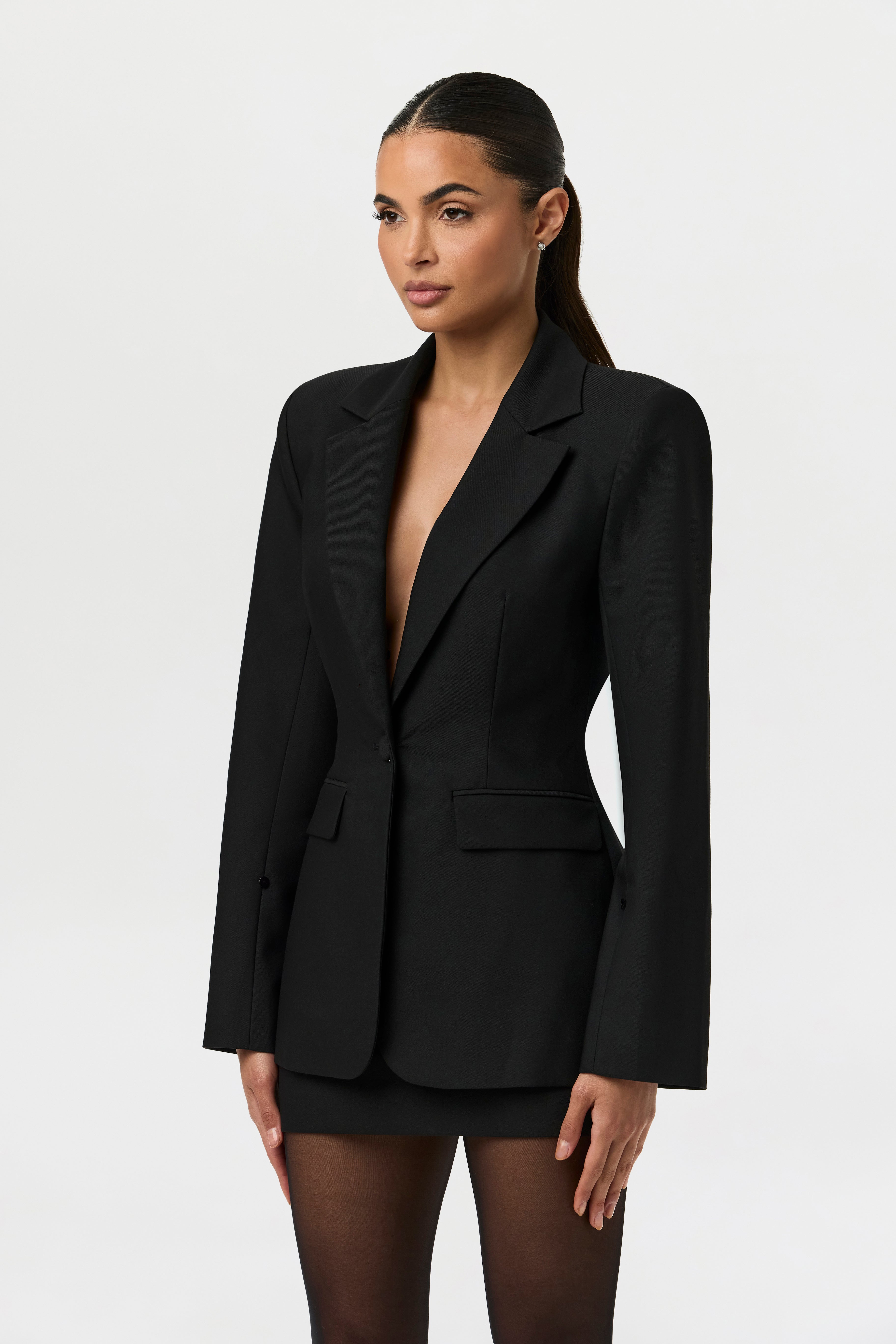 Suiting Mini Skirt