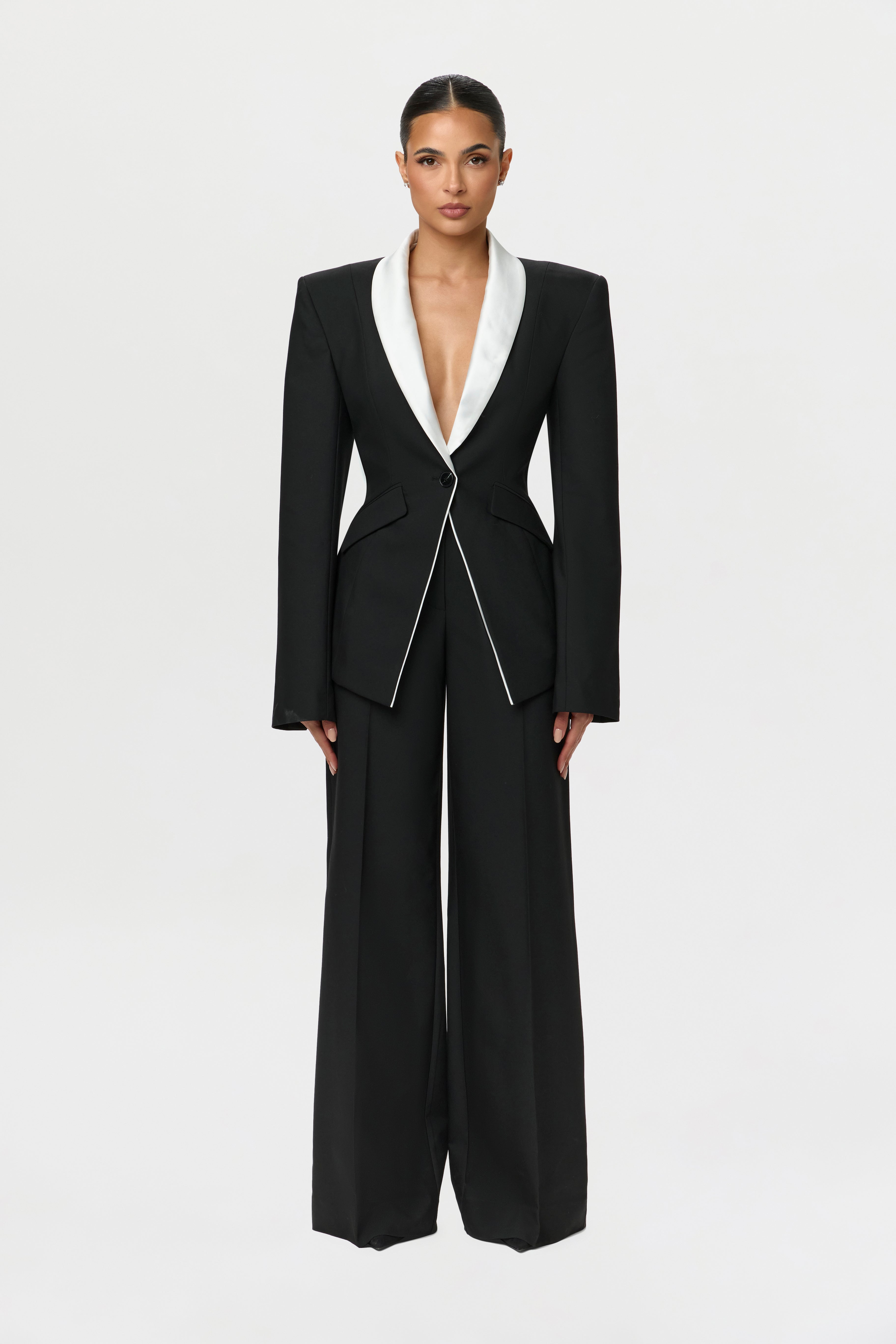 Suiting Straight Leg Trouser