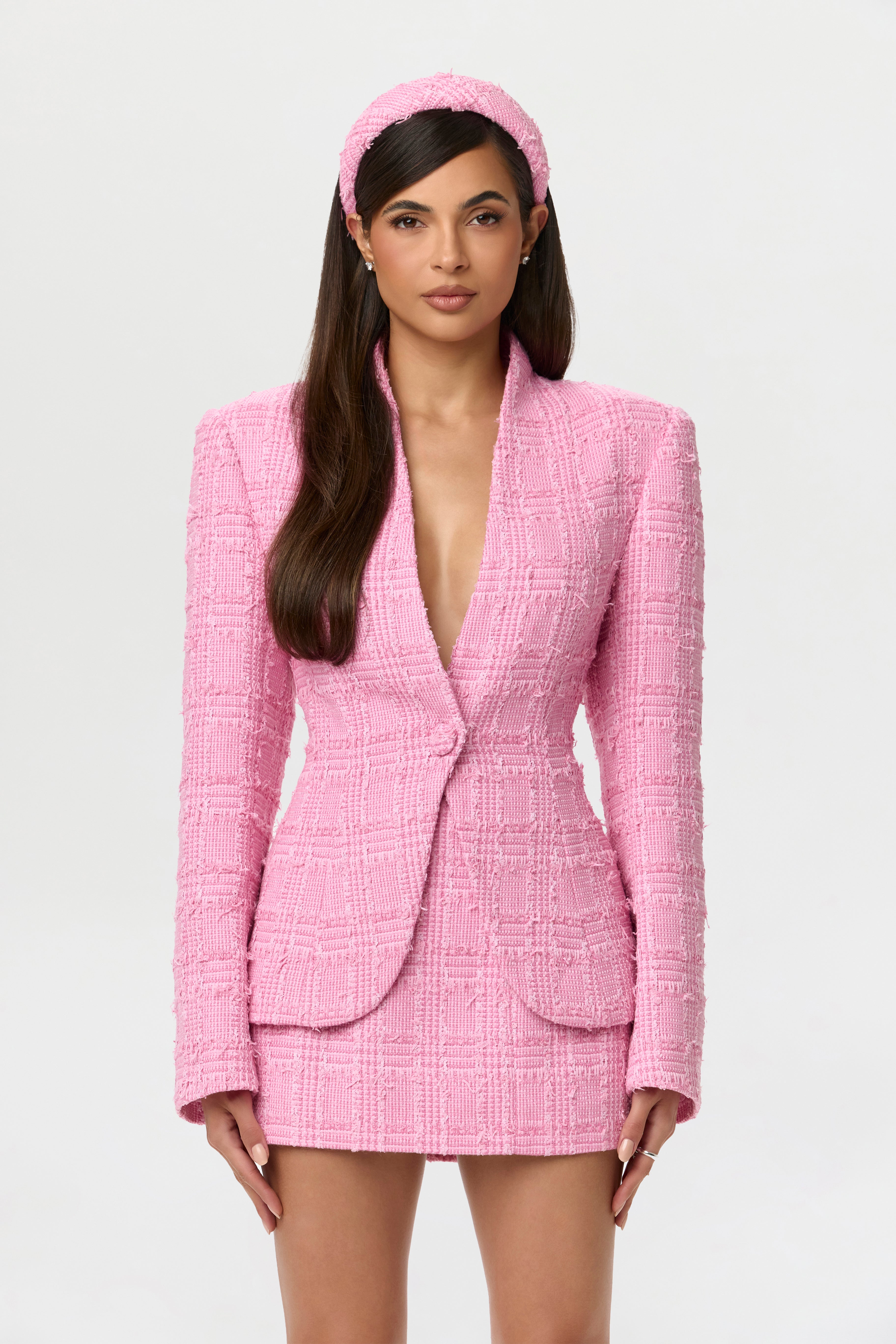Tweed Suiting Mini Skirt