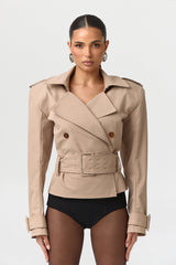 Suiting Seam Hot Pants