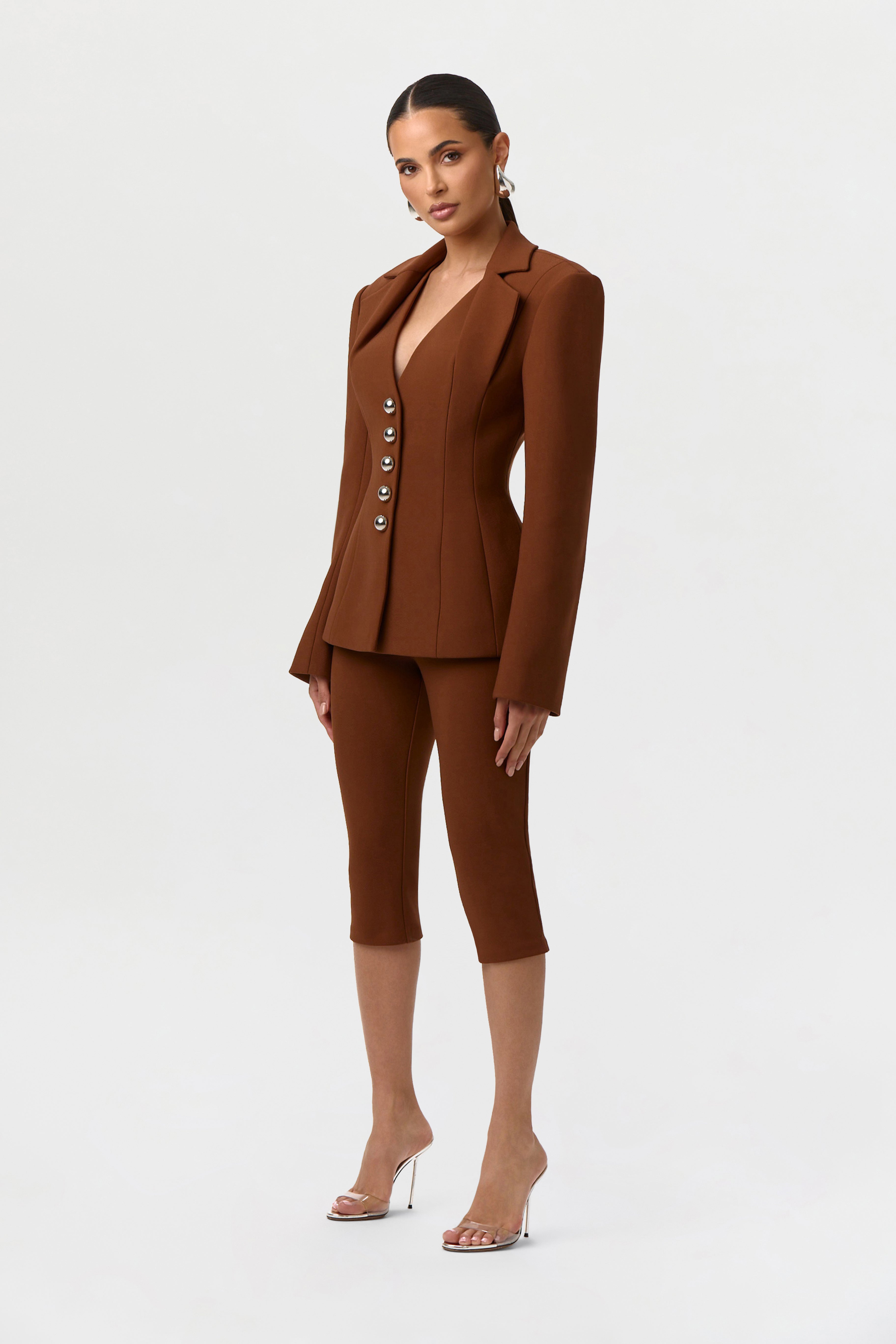 Suiting Capri Pants