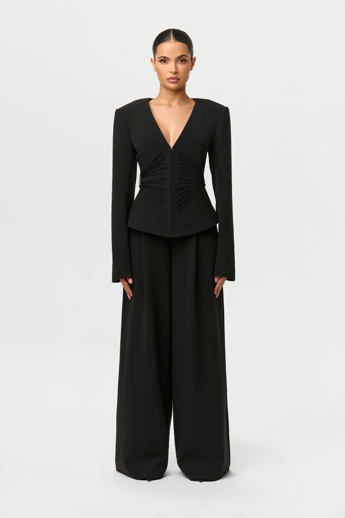 Suiting Wide-Leg Pants