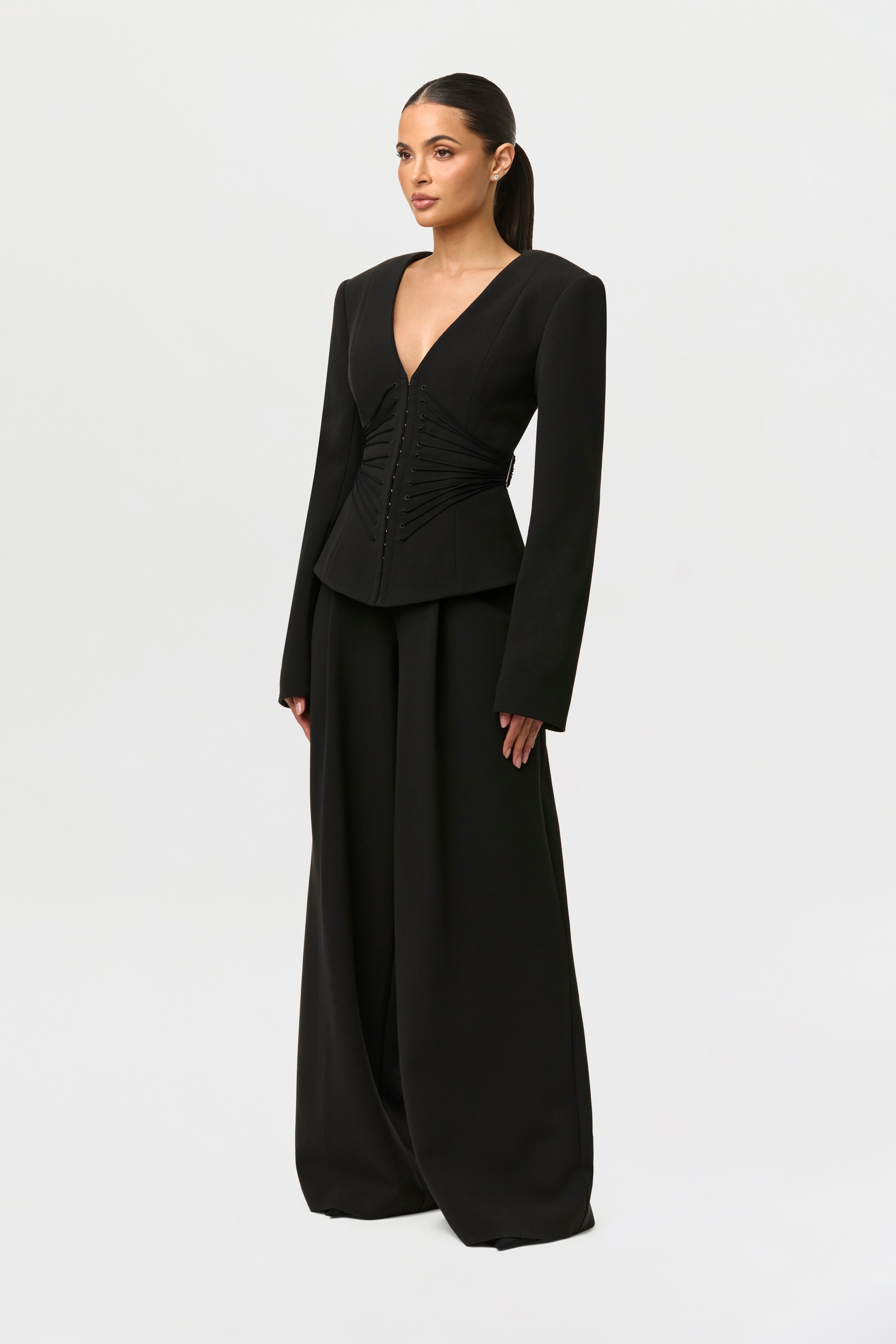 Suiting Wide-Leg Pants