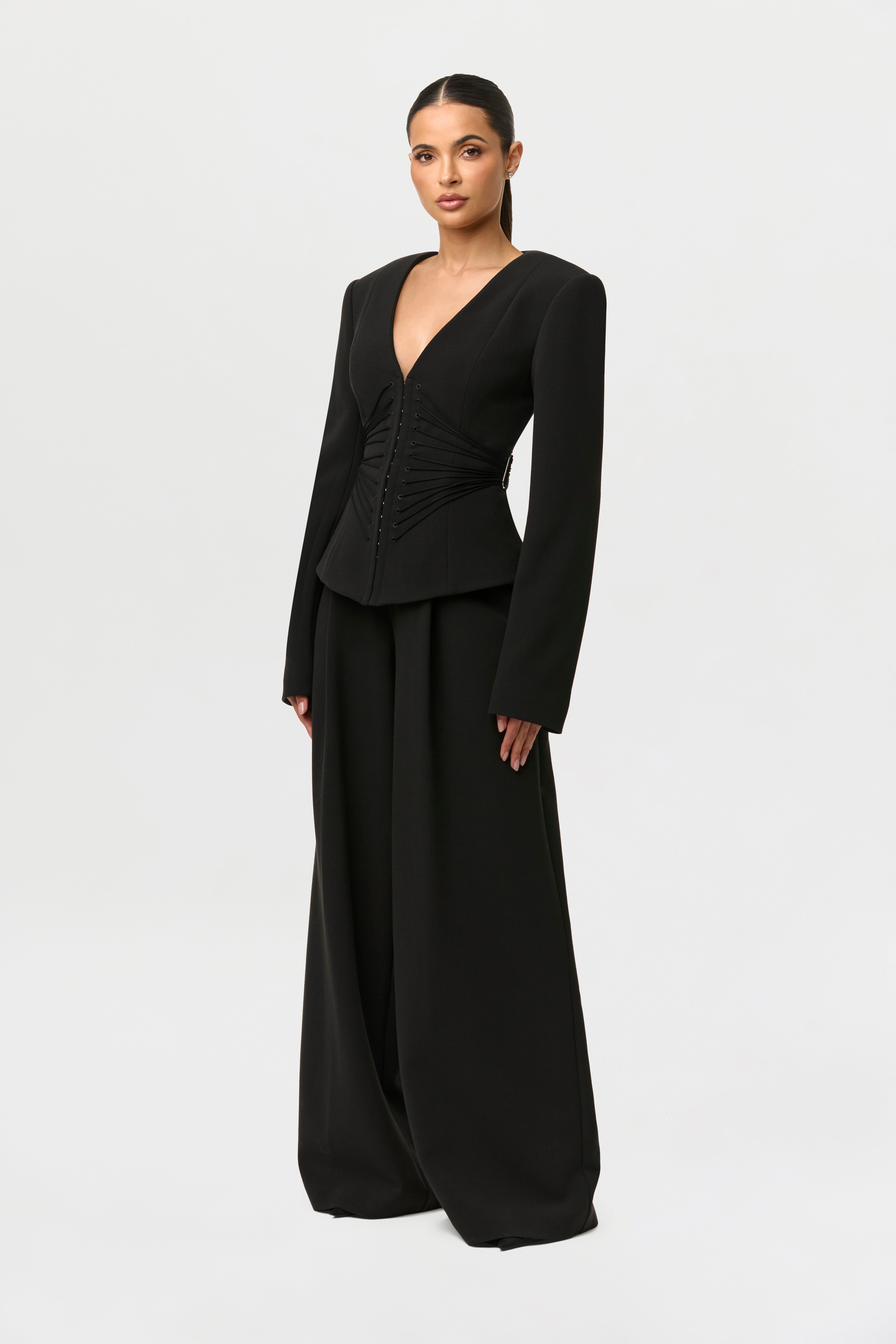 Suiting Wide-Leg Pants