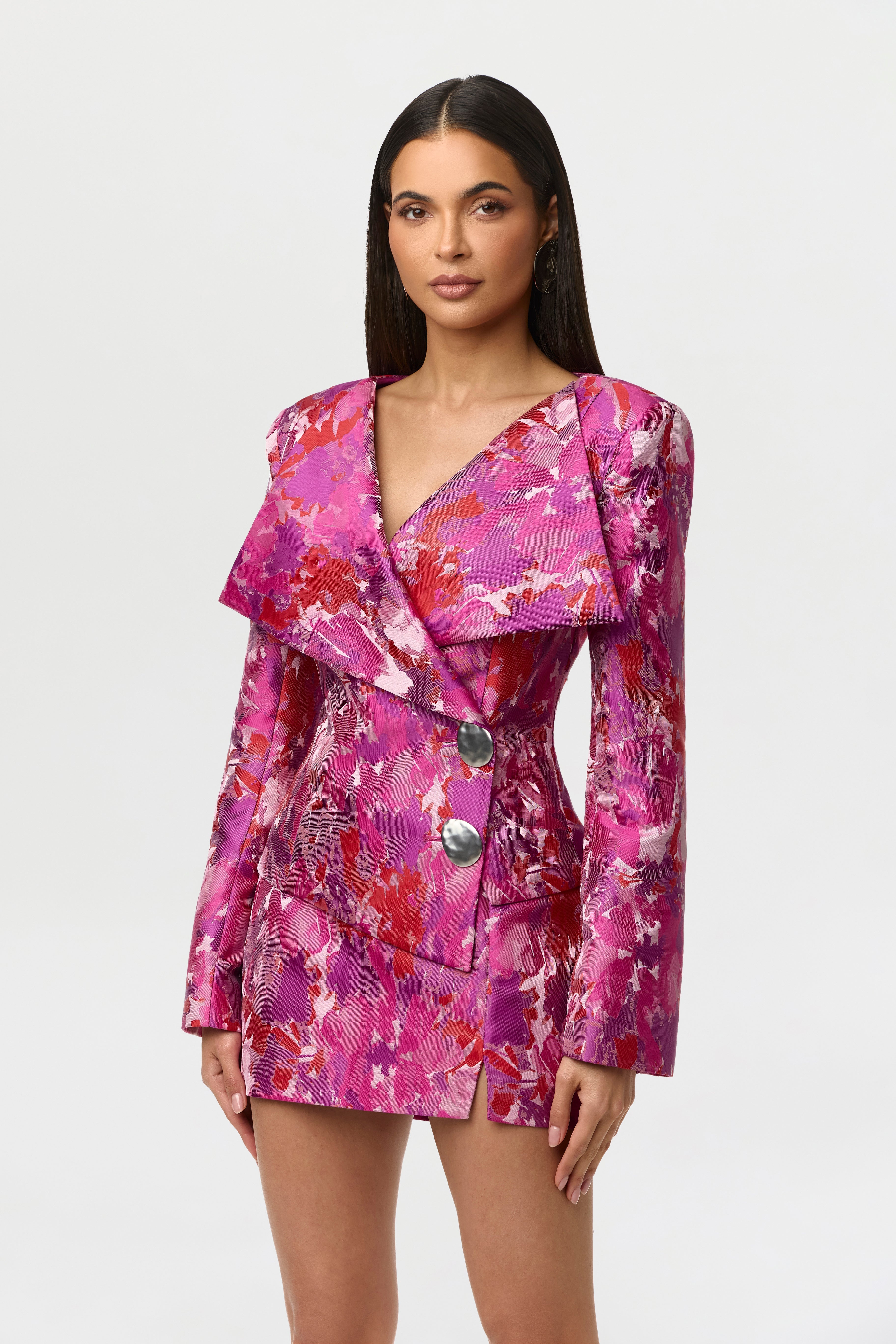 Suiting Jacquard Mini Skirt