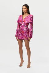 Suiting Jacquard Mini Skirt